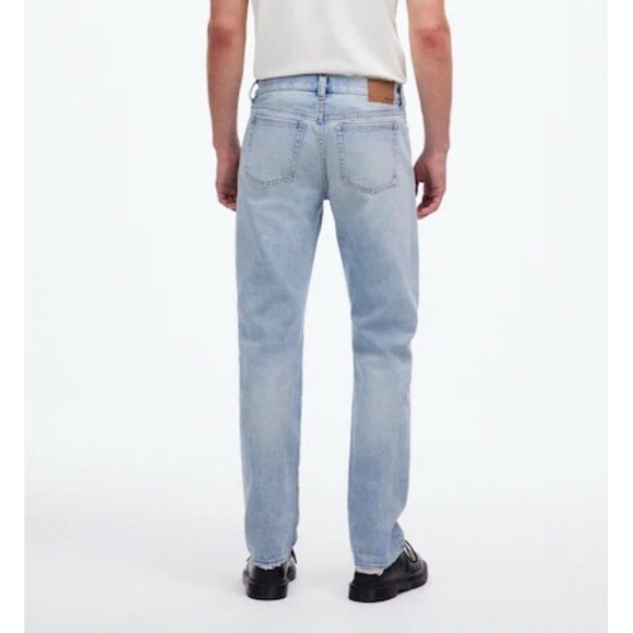 Madewell Selvedge Kaihara Denim Jeans Mens 30 30 1991 Straight Leg Kentfield New - Picture 12 of 16